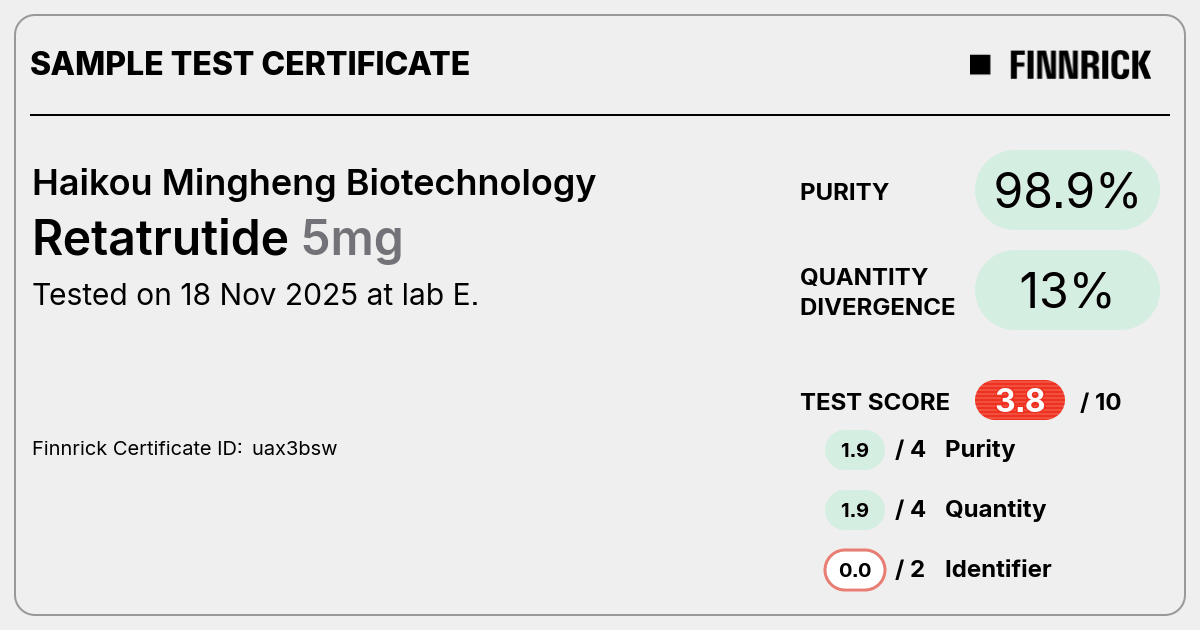 Certificate scan