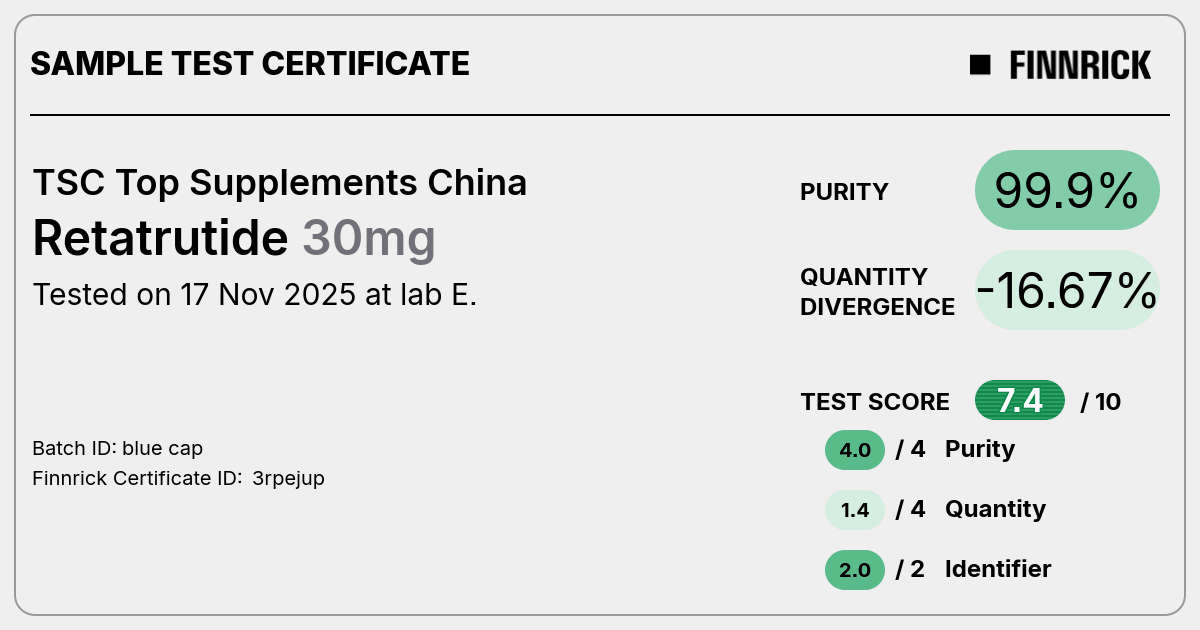 Certificate scan