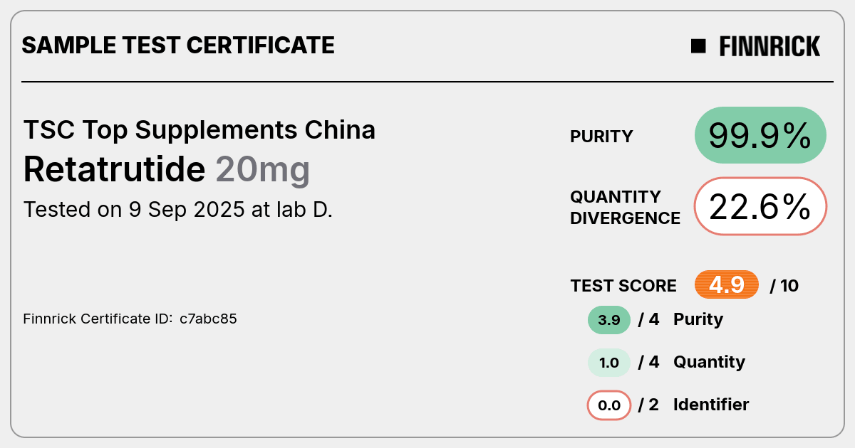 Certificate scan