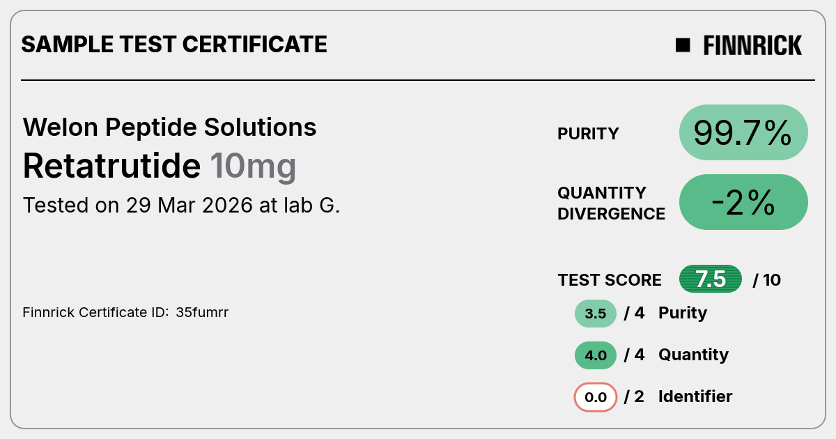 Certificate scan