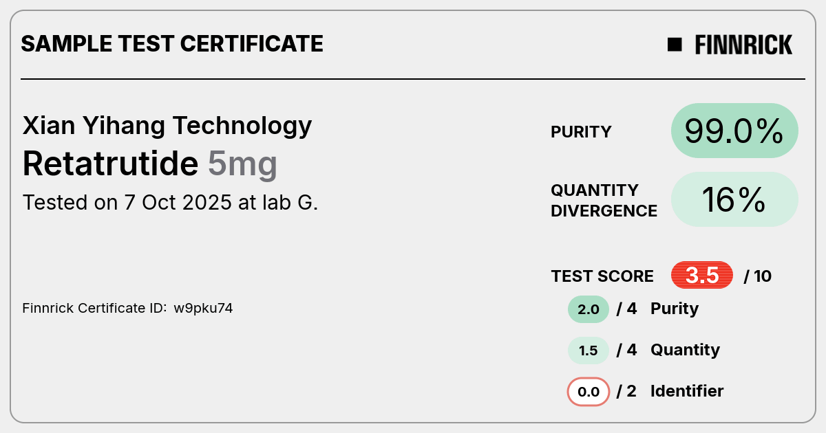 Certificate scan