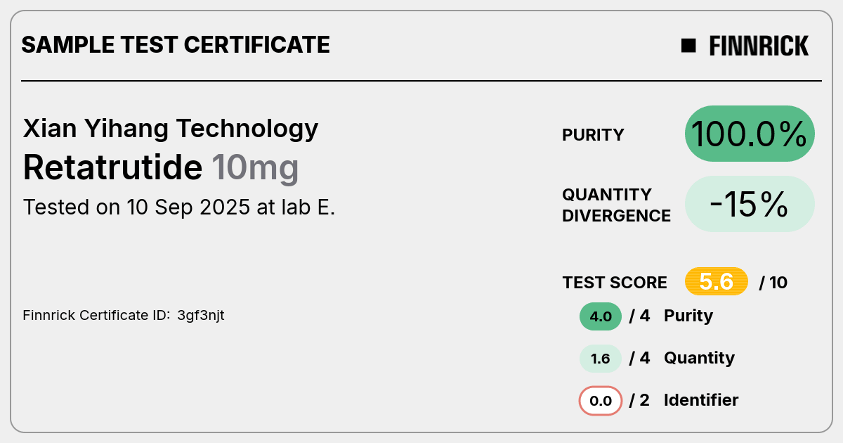 Certificate scan