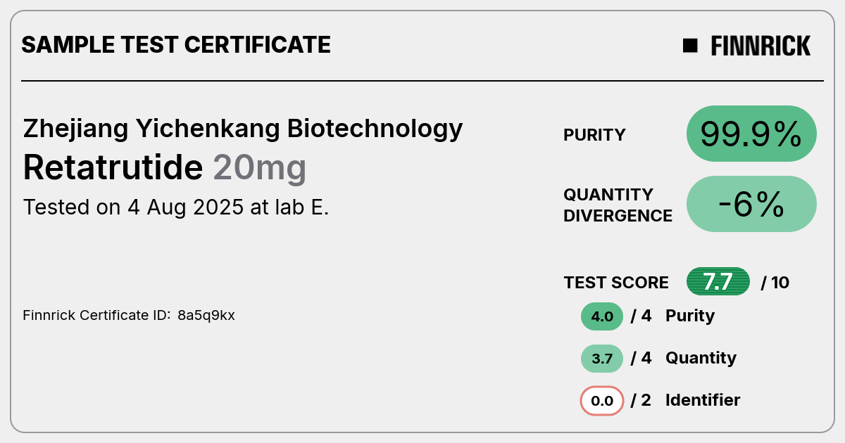 Certificate scan