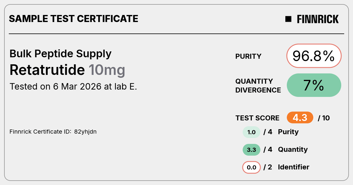 Certificate scan