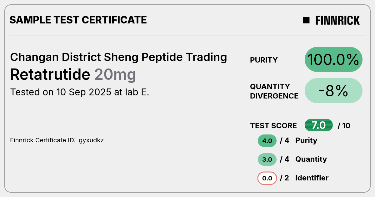 Certificate scan