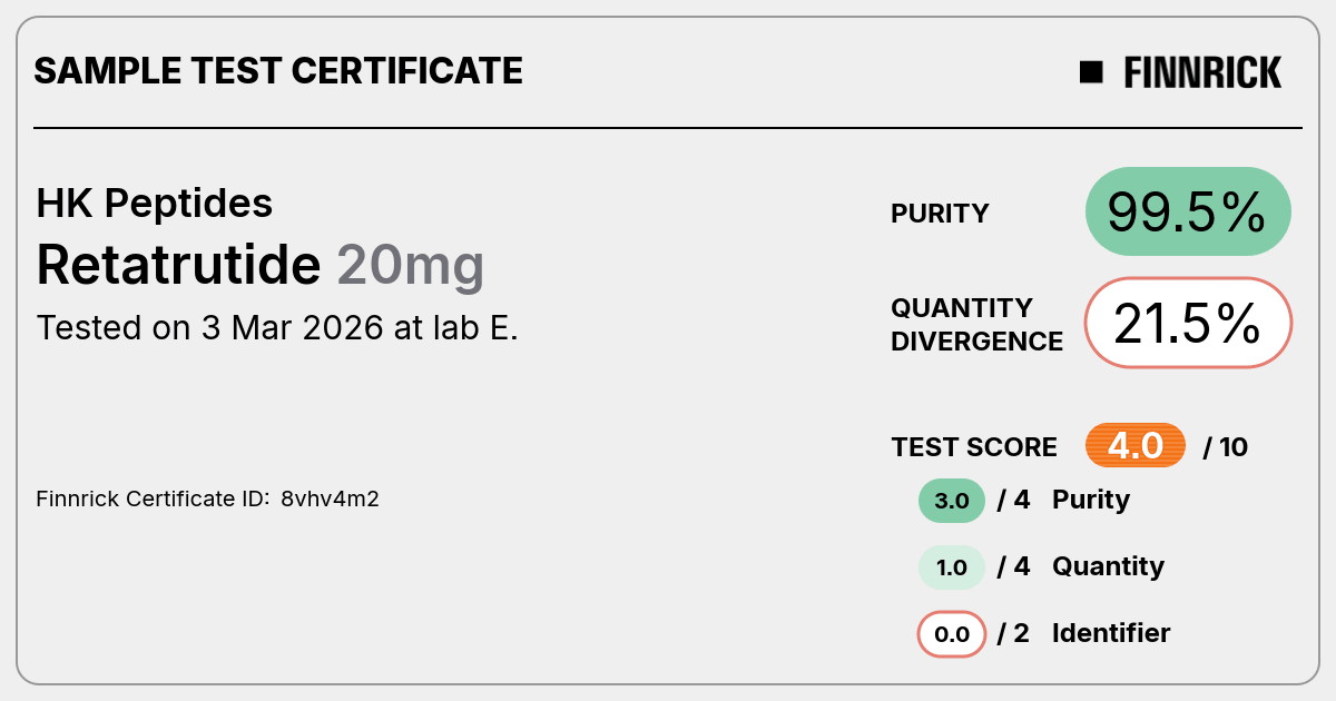 Certificate scan