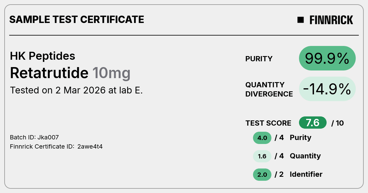 Certificate scan
