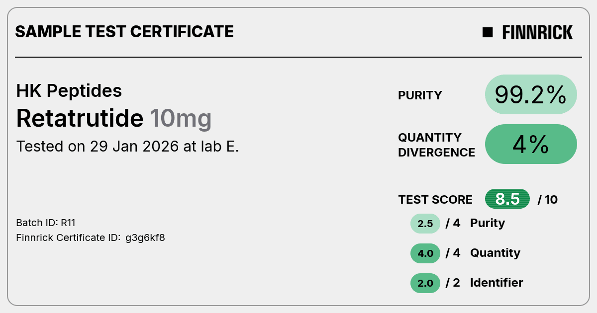 Certificate scan