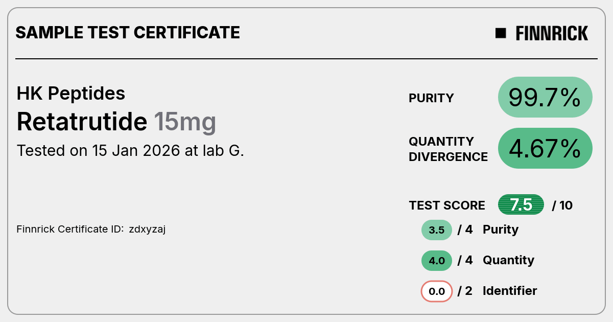 Certificate scan