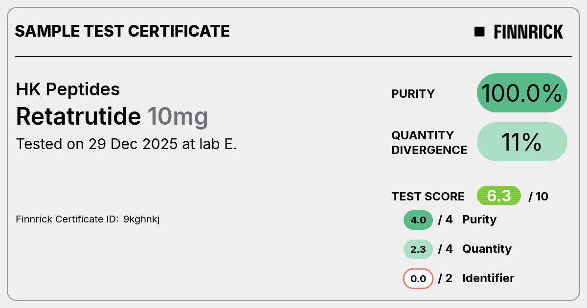 Certificate scan