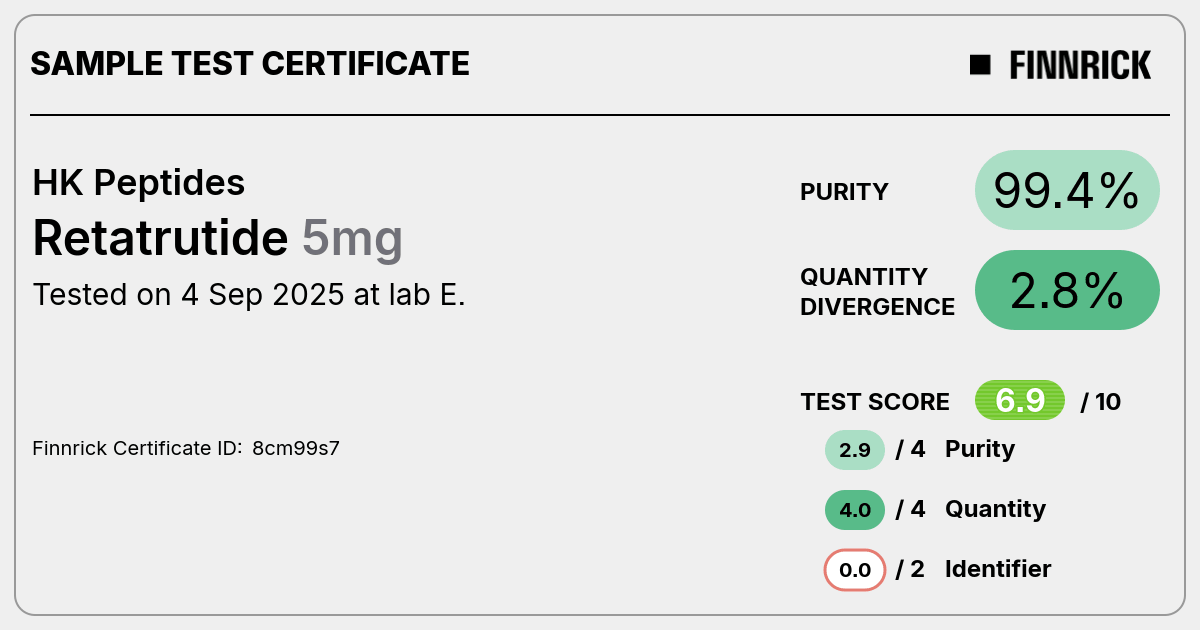 Certificate scan