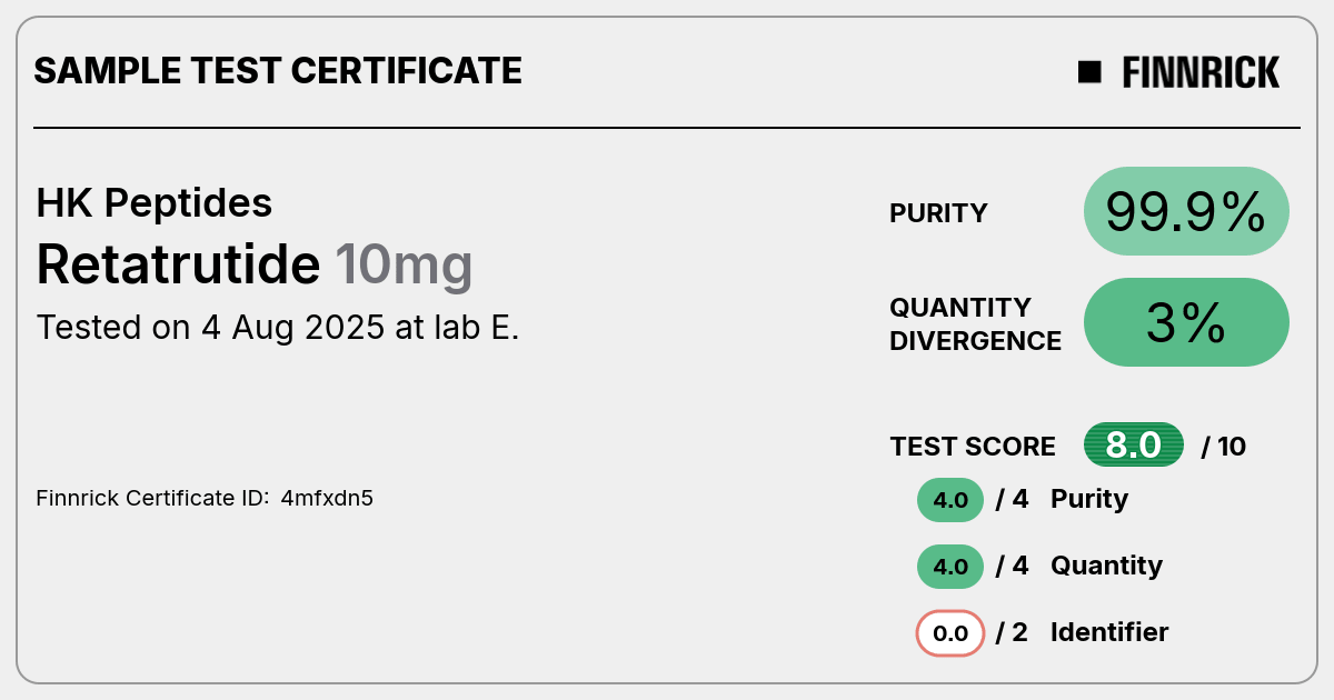 Certificate scan