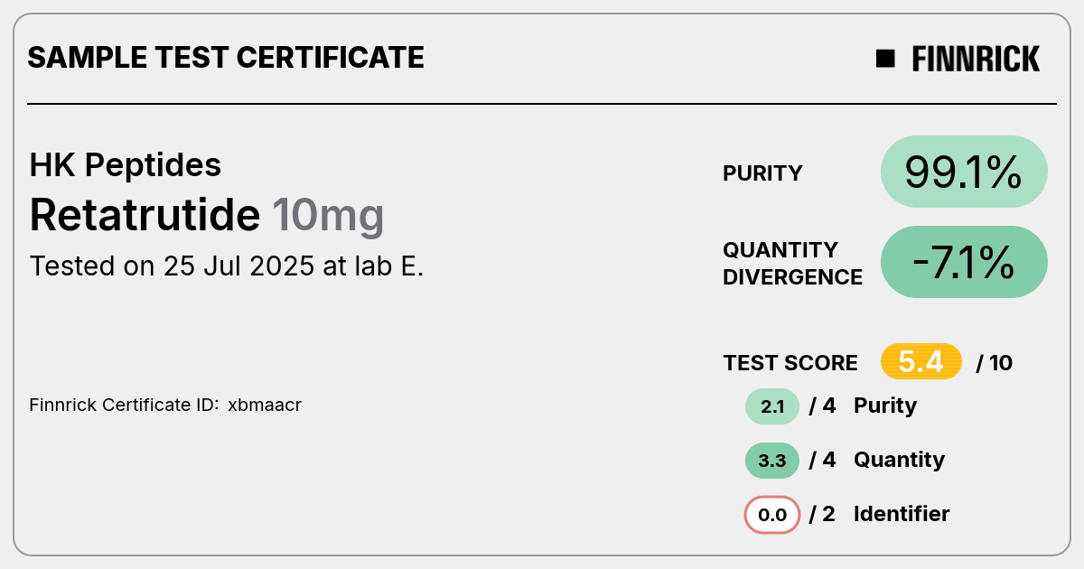 Certificate scan