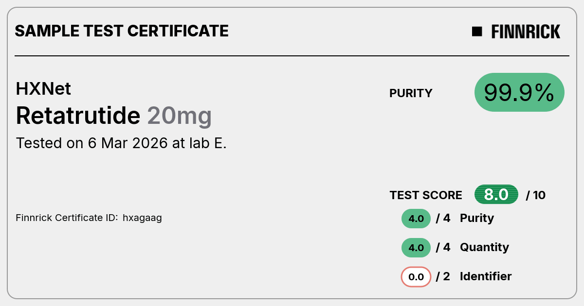 Certificate scan