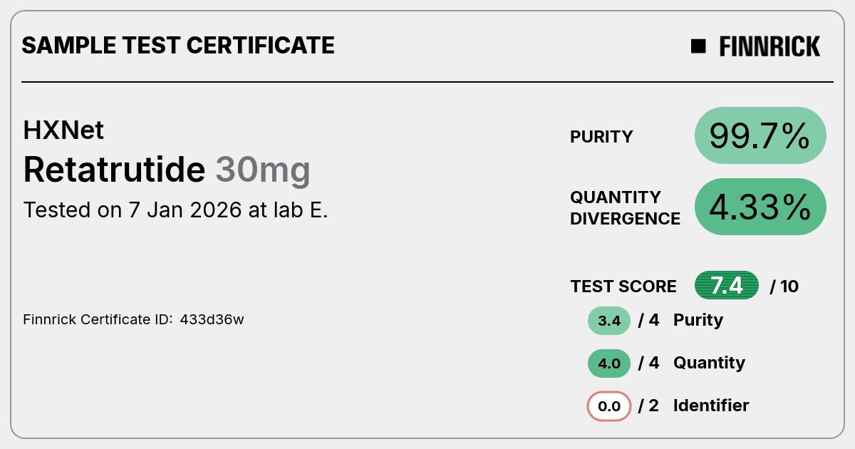Certificate scan