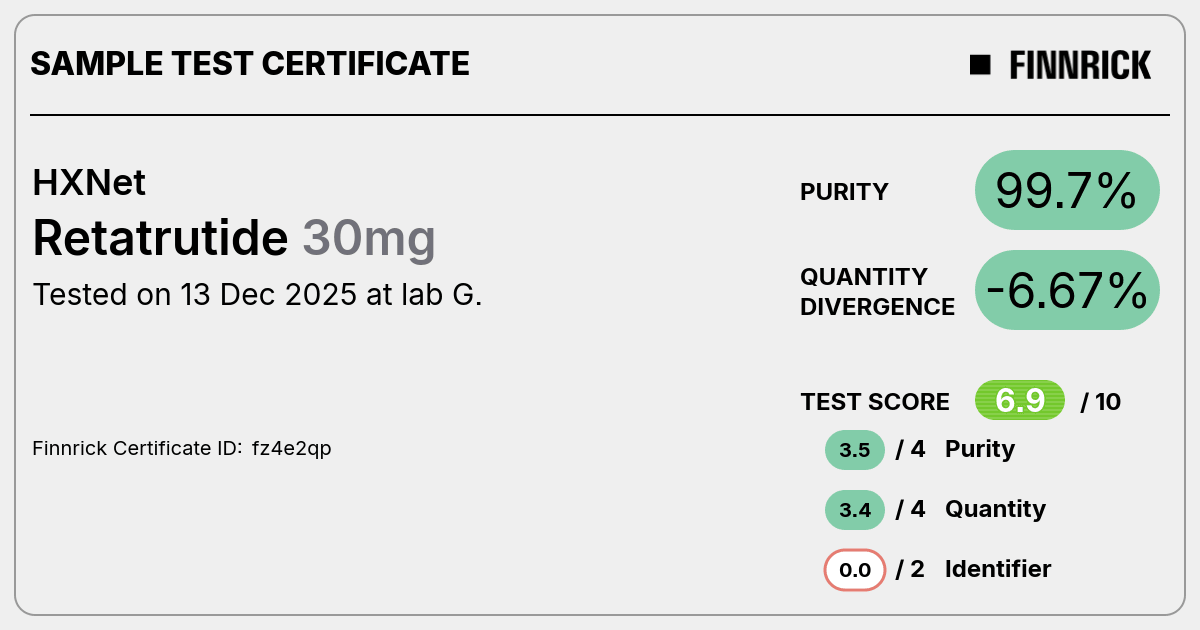 Certificate scan