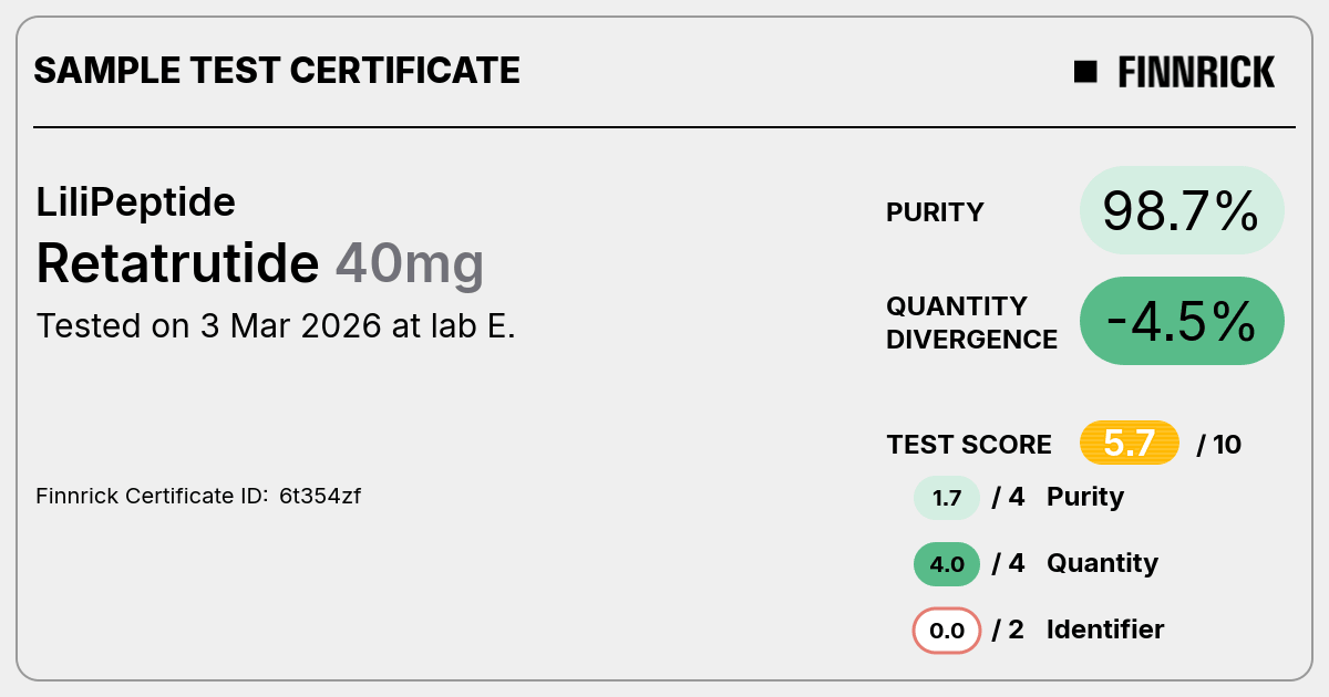 Certificate scan
