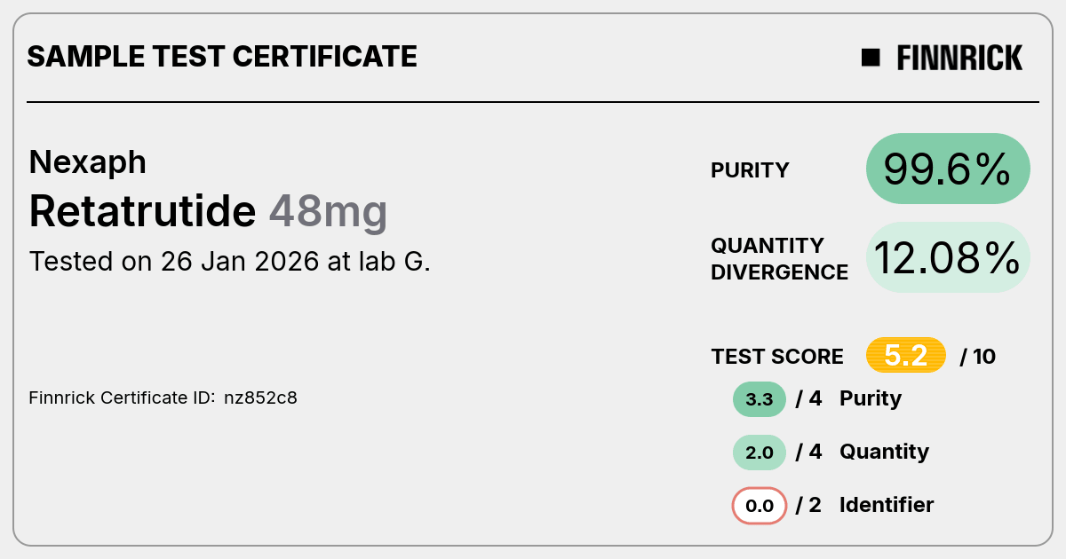 Certificate scan