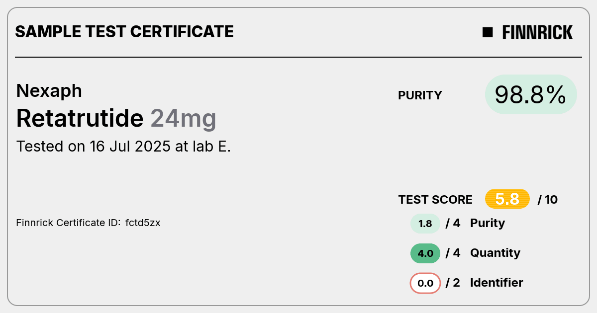 Certificate scan
