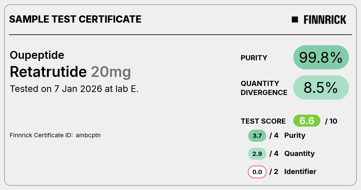 Certificate scan
