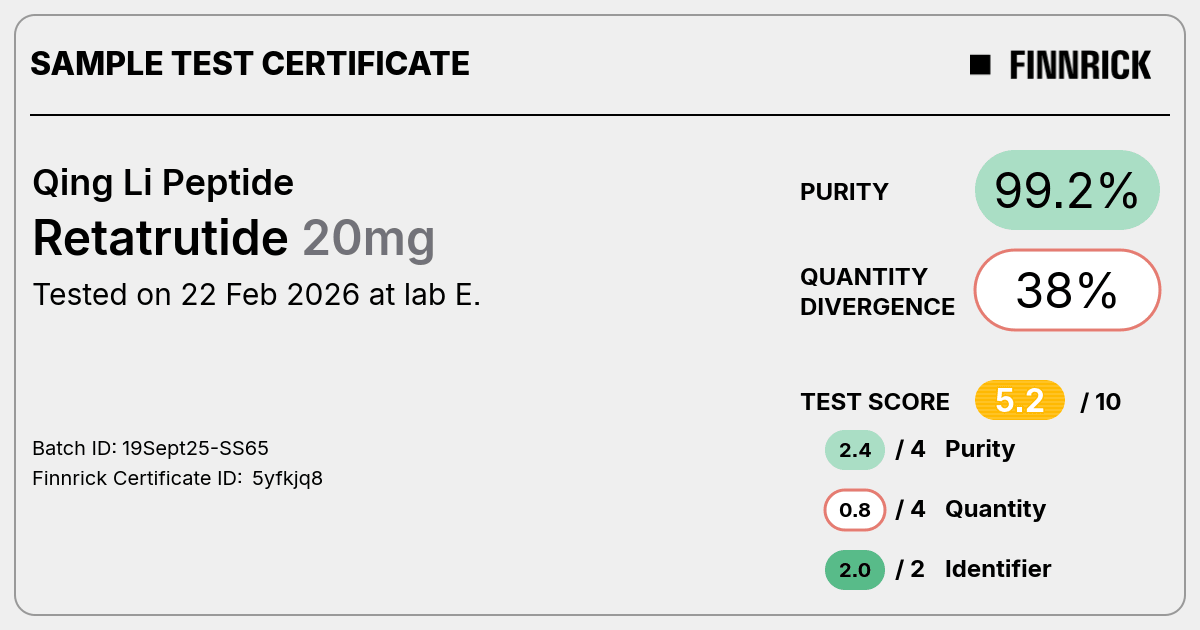 Certificate scan