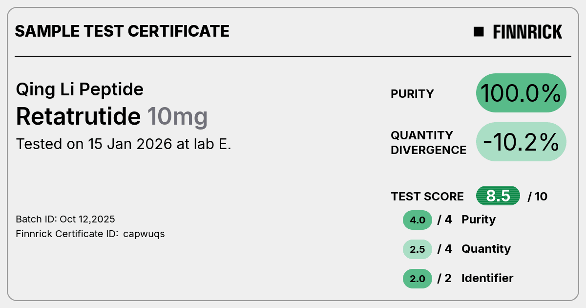 Certificate scan