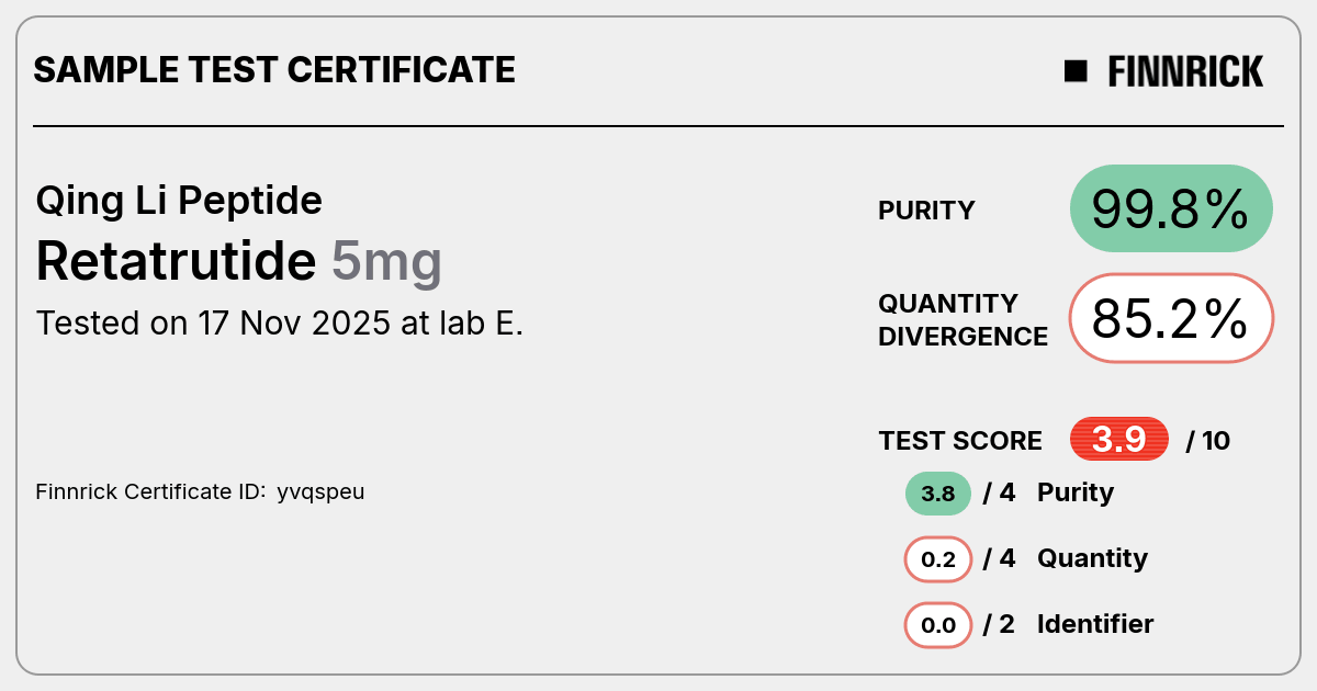 Certificate scan