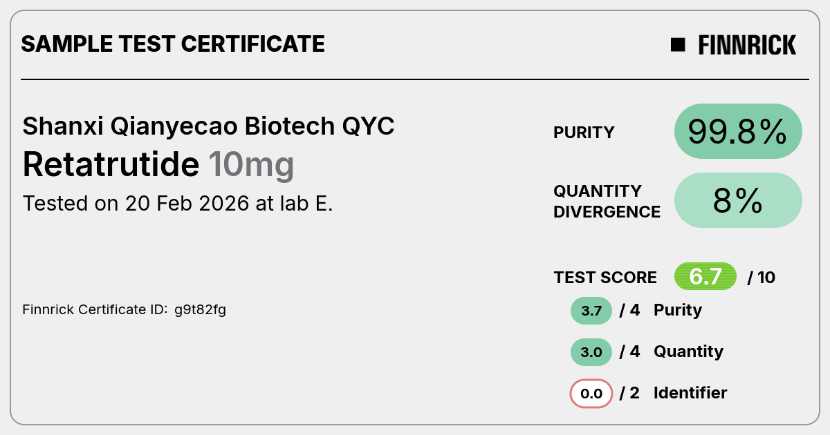 Certificate scan