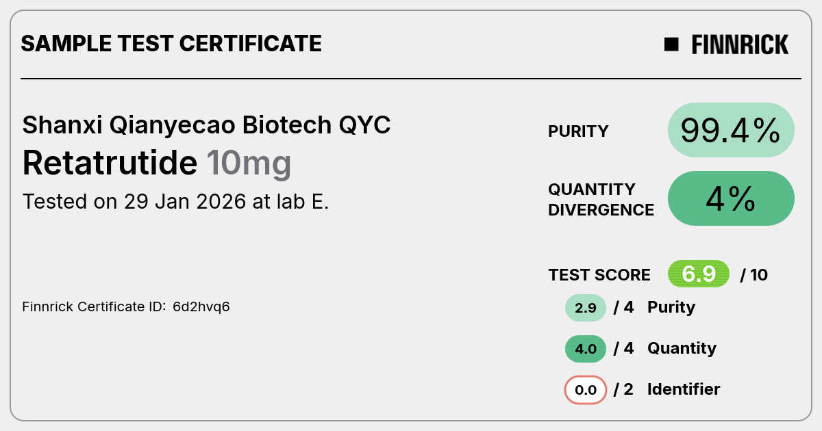 Certificate scan