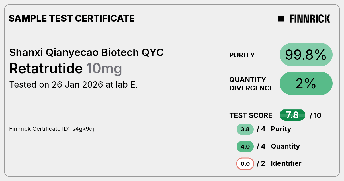 Certificate scan