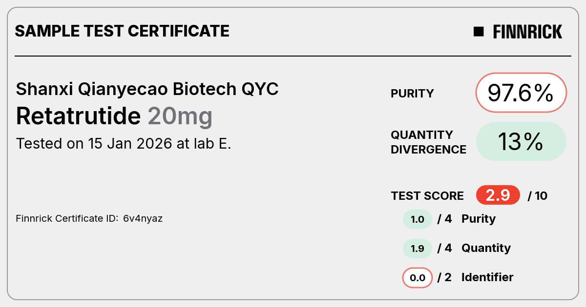 Certificate scan