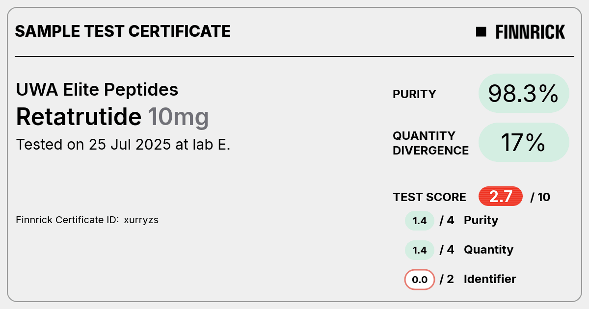 Certificate scan