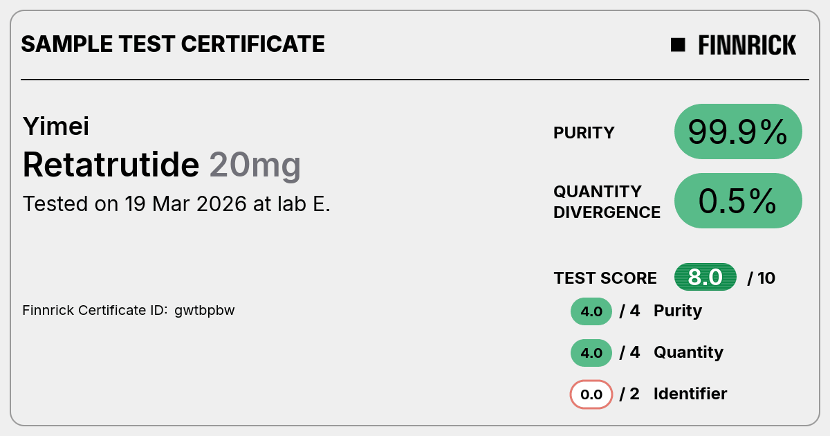 Certificate scan