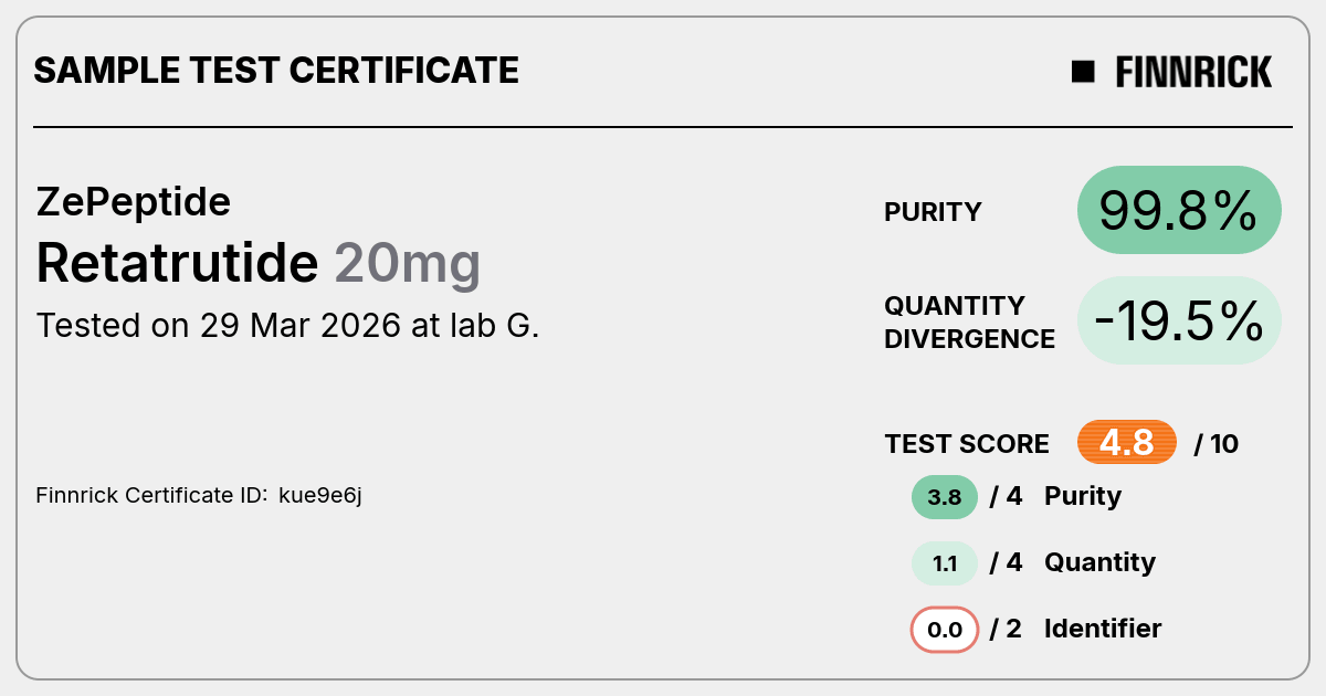 Certificate scan
