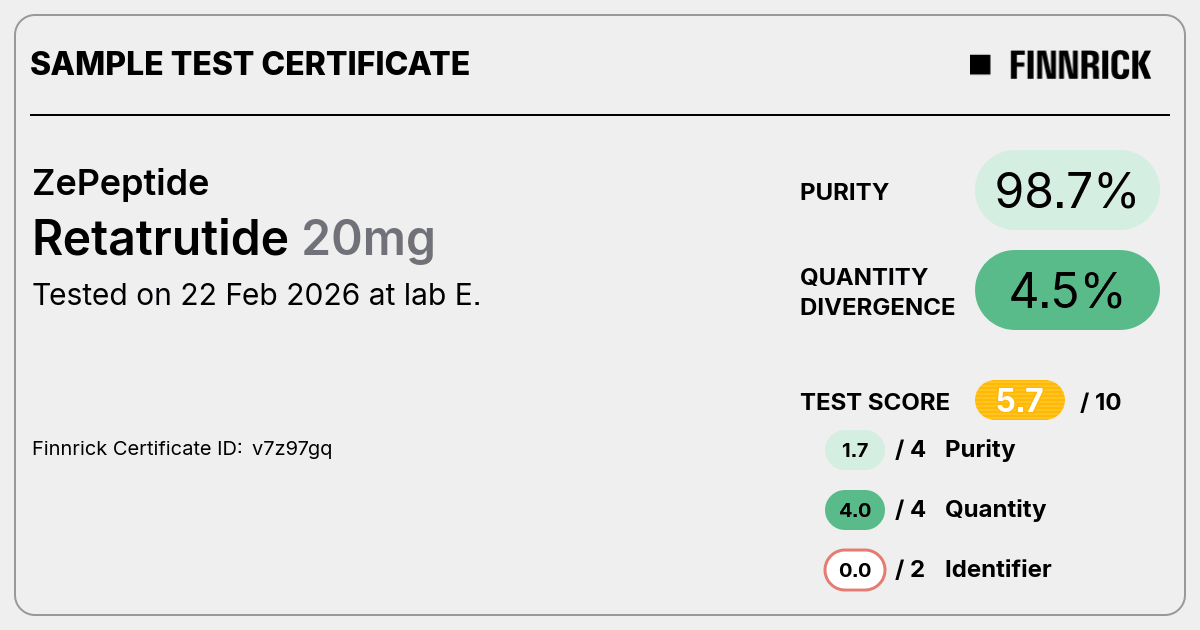 Certificate scan