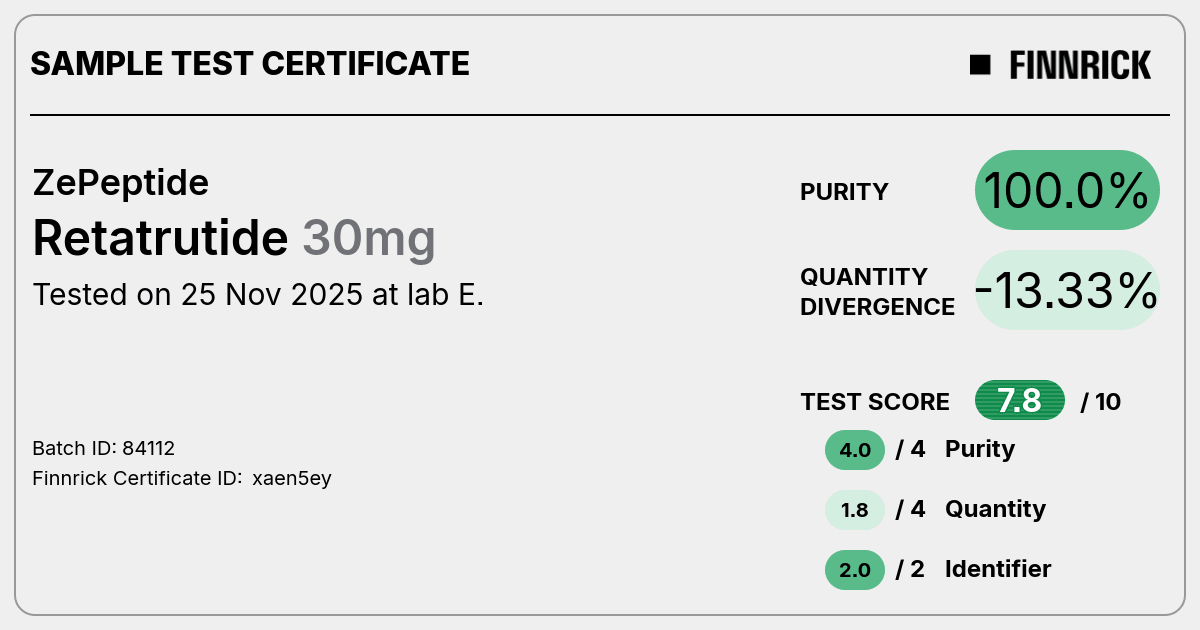 Certificate scan