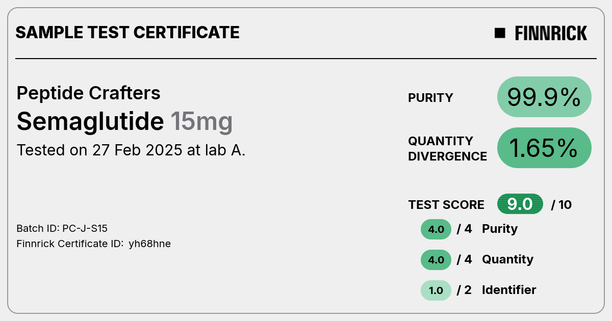 Certificate scan