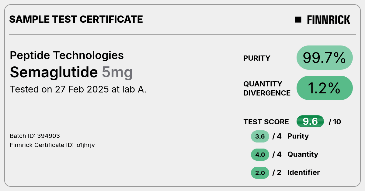 Certificate scan