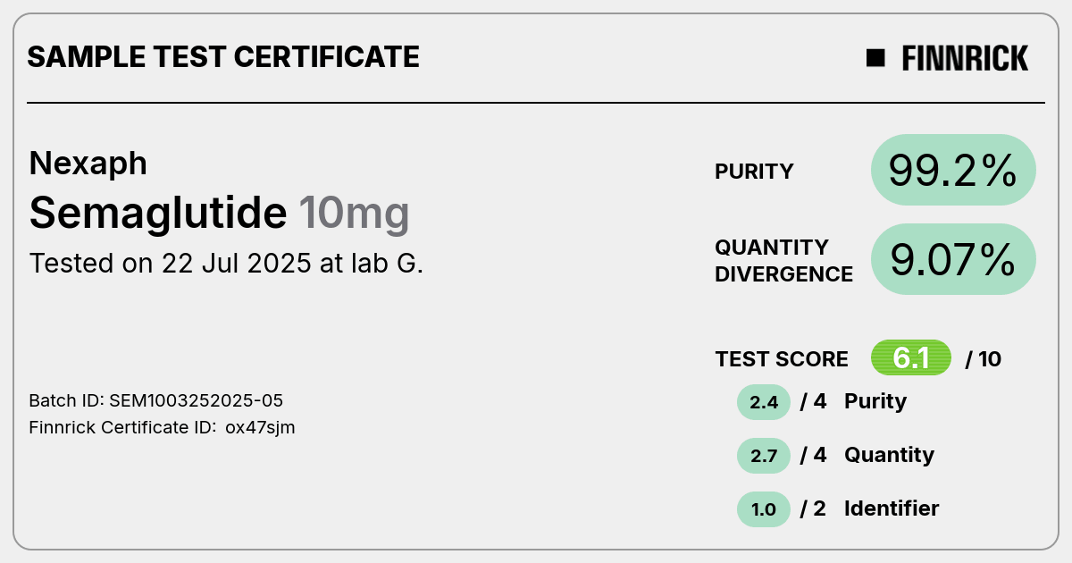 Certificate scan