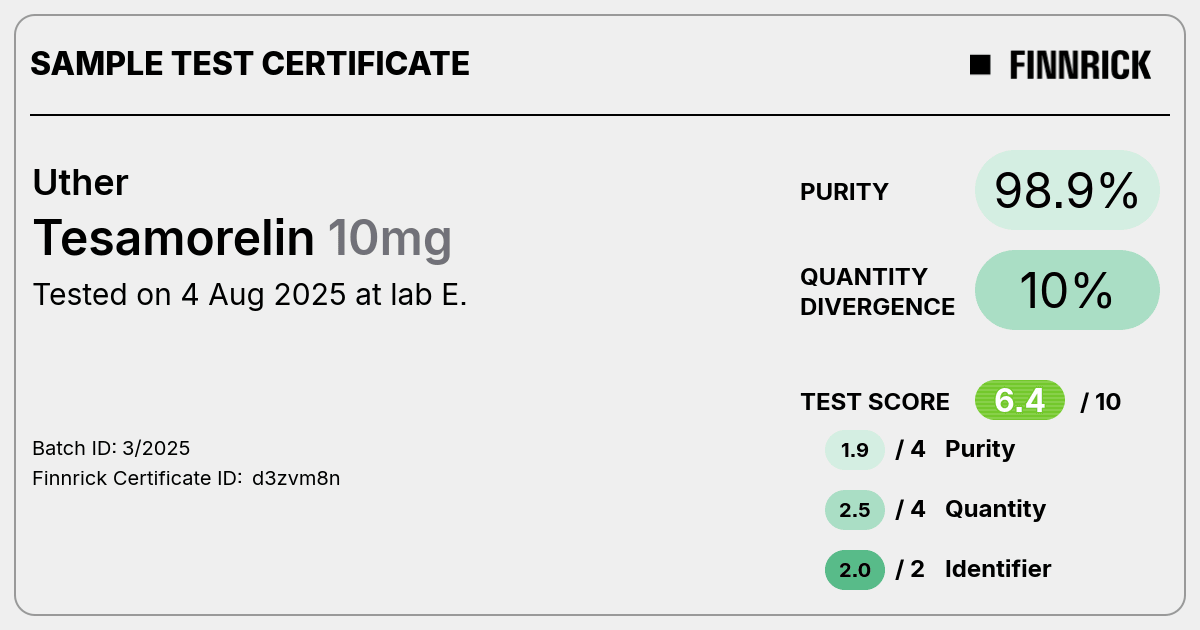 Certificate scan