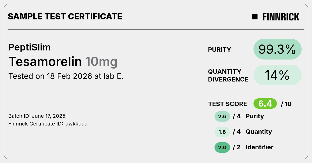 Certificate scan