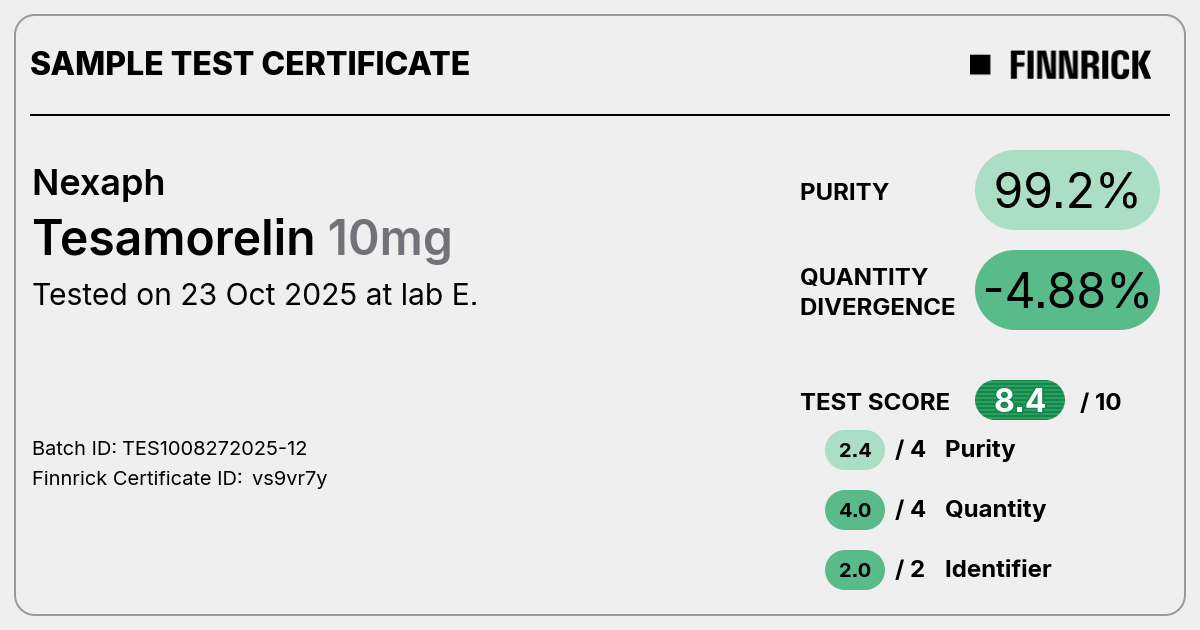 Certificate scan