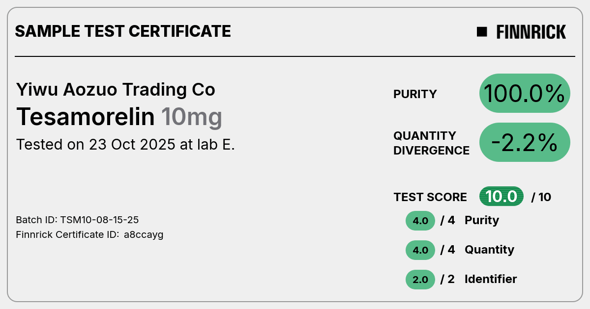 Certificate scan