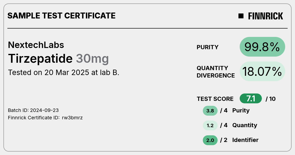 Certificate scan