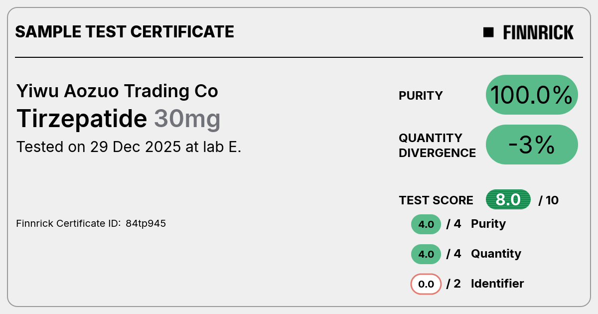 Certificate scan
