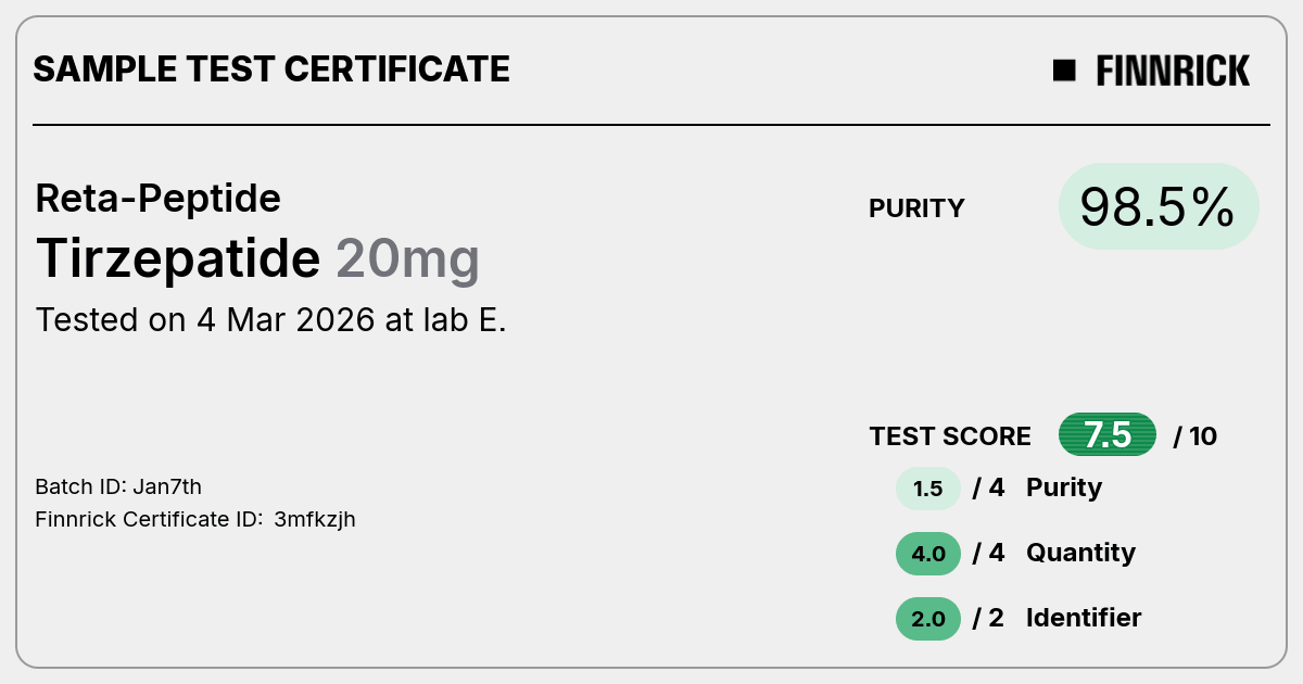 Certificate scan