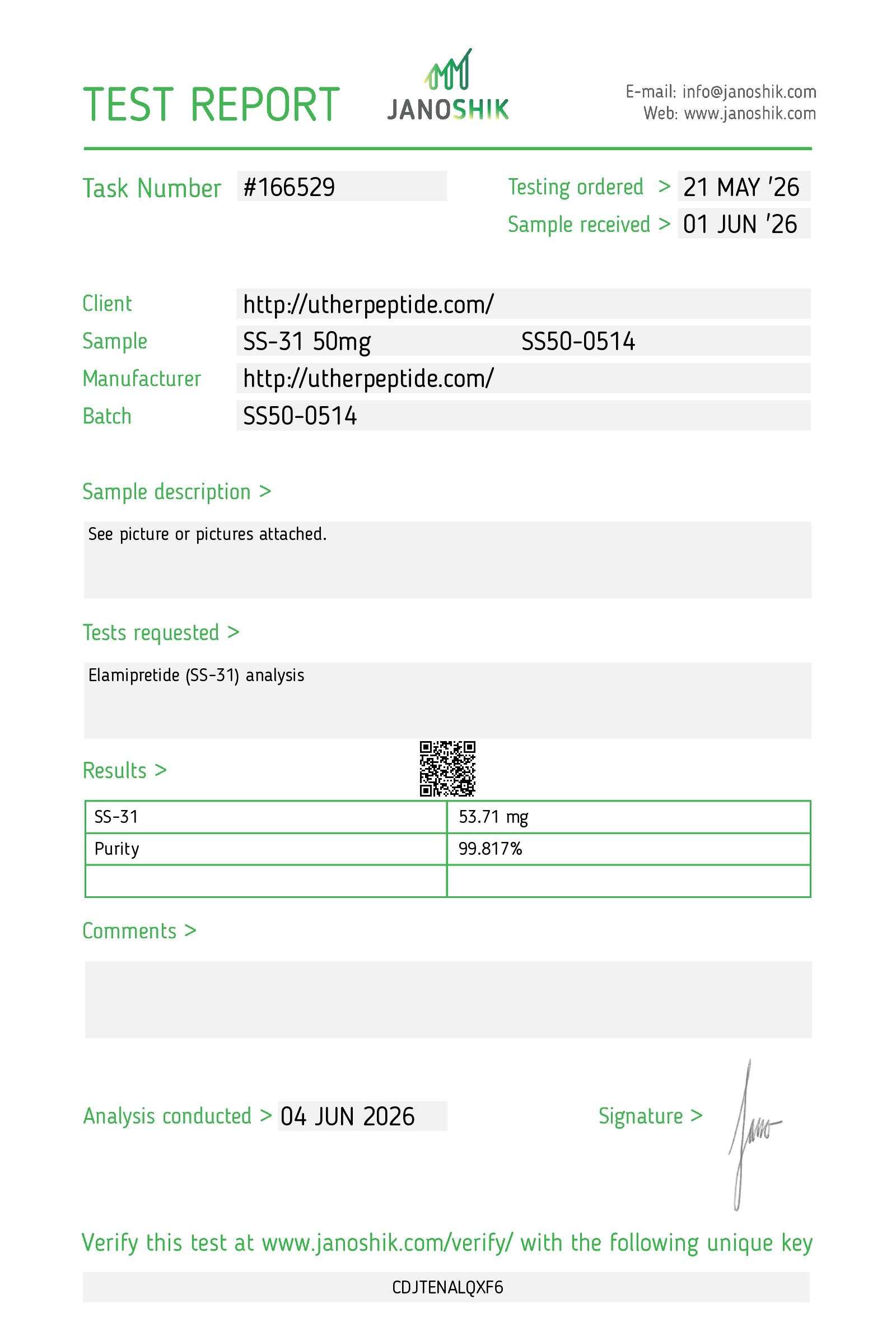 SS-31 COA · 2026-06-04