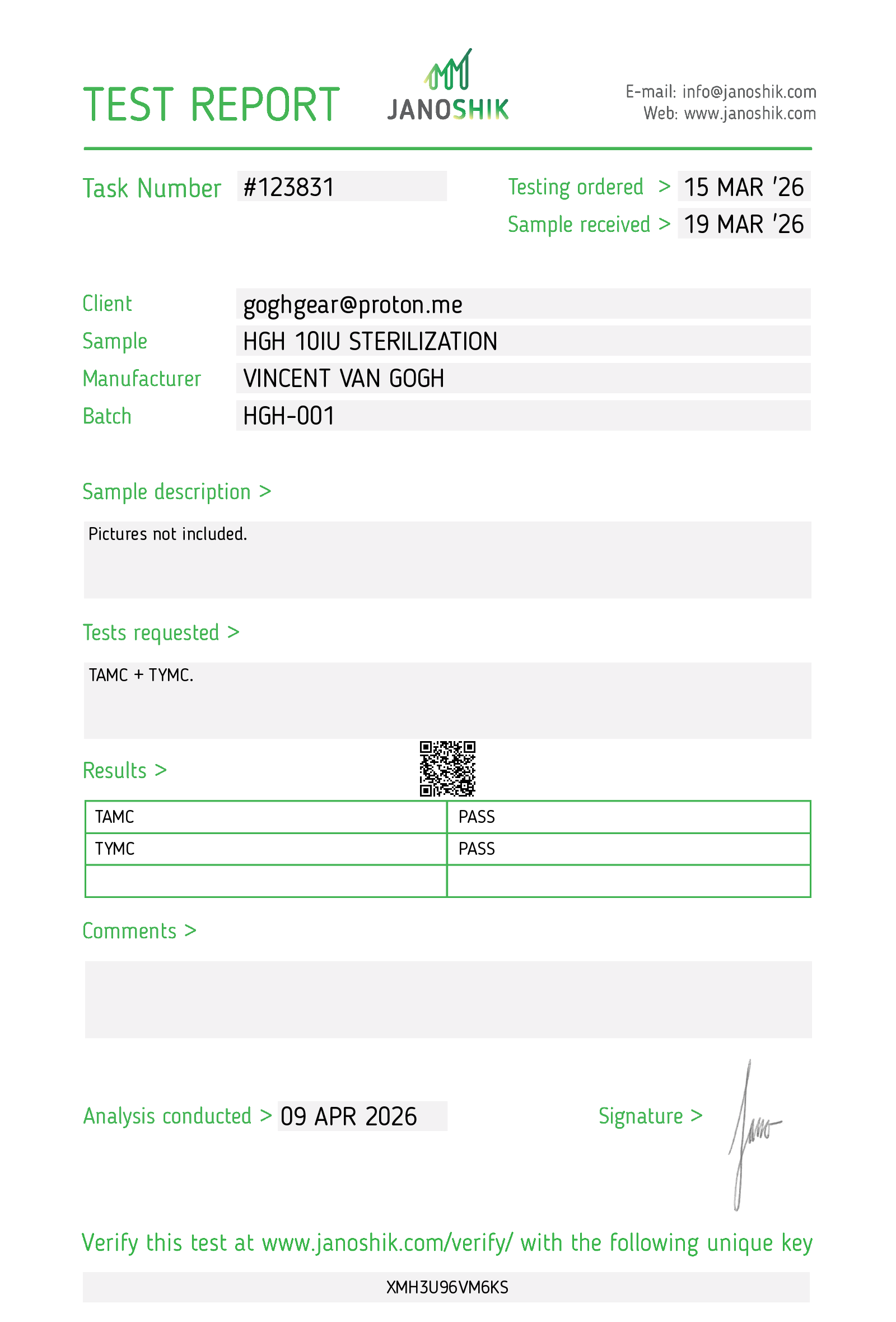HGH COA · 2026-04-09