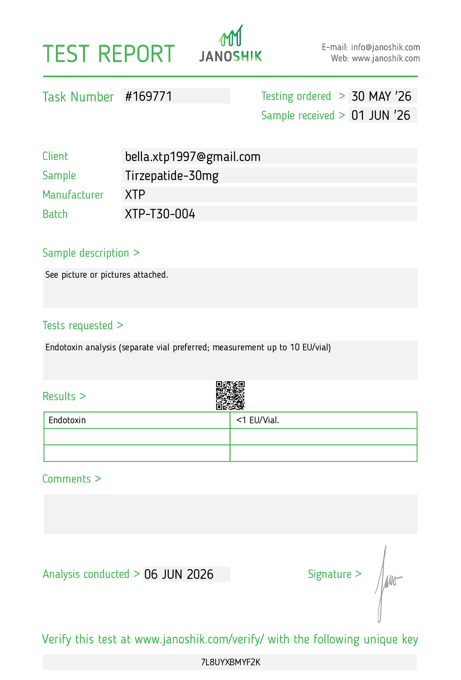 Certificate scan