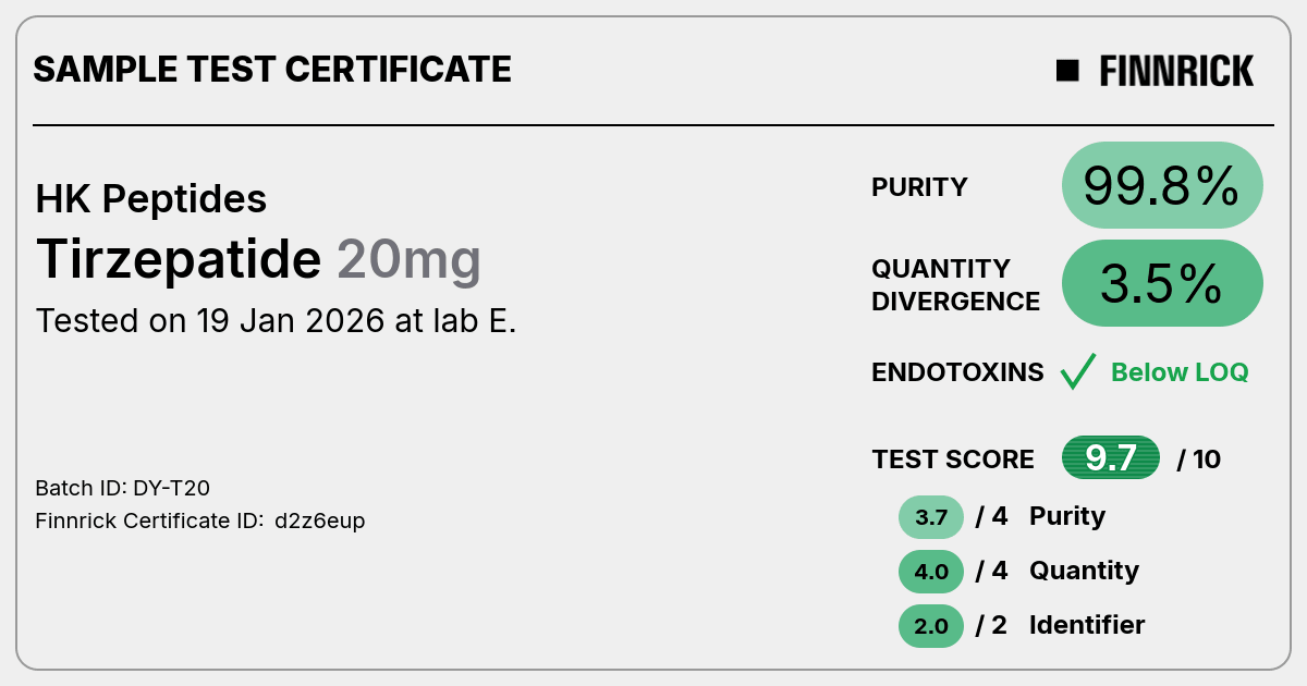 Certificate scan